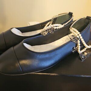 Chanel ballerina flats size 39 24C